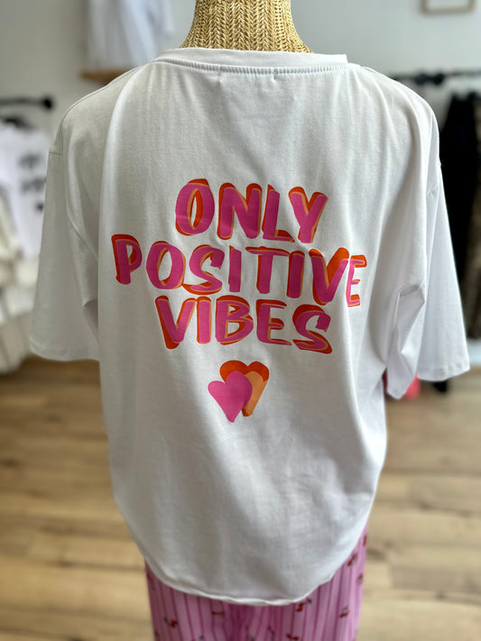 T-shirt positive vibes