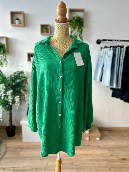Chemise verte
