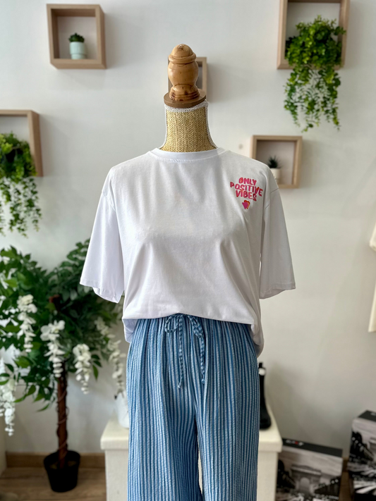 T-shirt positive vibes